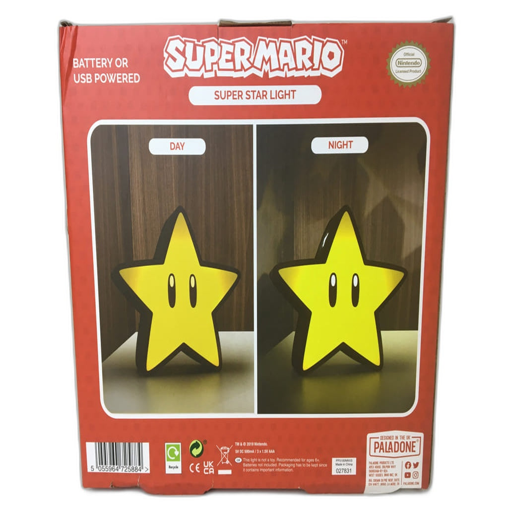 Paladone Super Mario Goomba Boo Question Block Star Collectible Light Bundle NEW