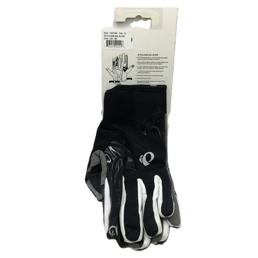 Brand NEW Pearl Izumi Cool Weather Full Finger Cycling Gloves Women'S Sz Xl B/W