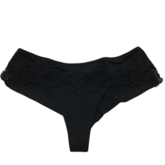 Cotton Club Italy Black Floral Lace Cheeky Underwear Ladies Size Ita 3/36L NEW