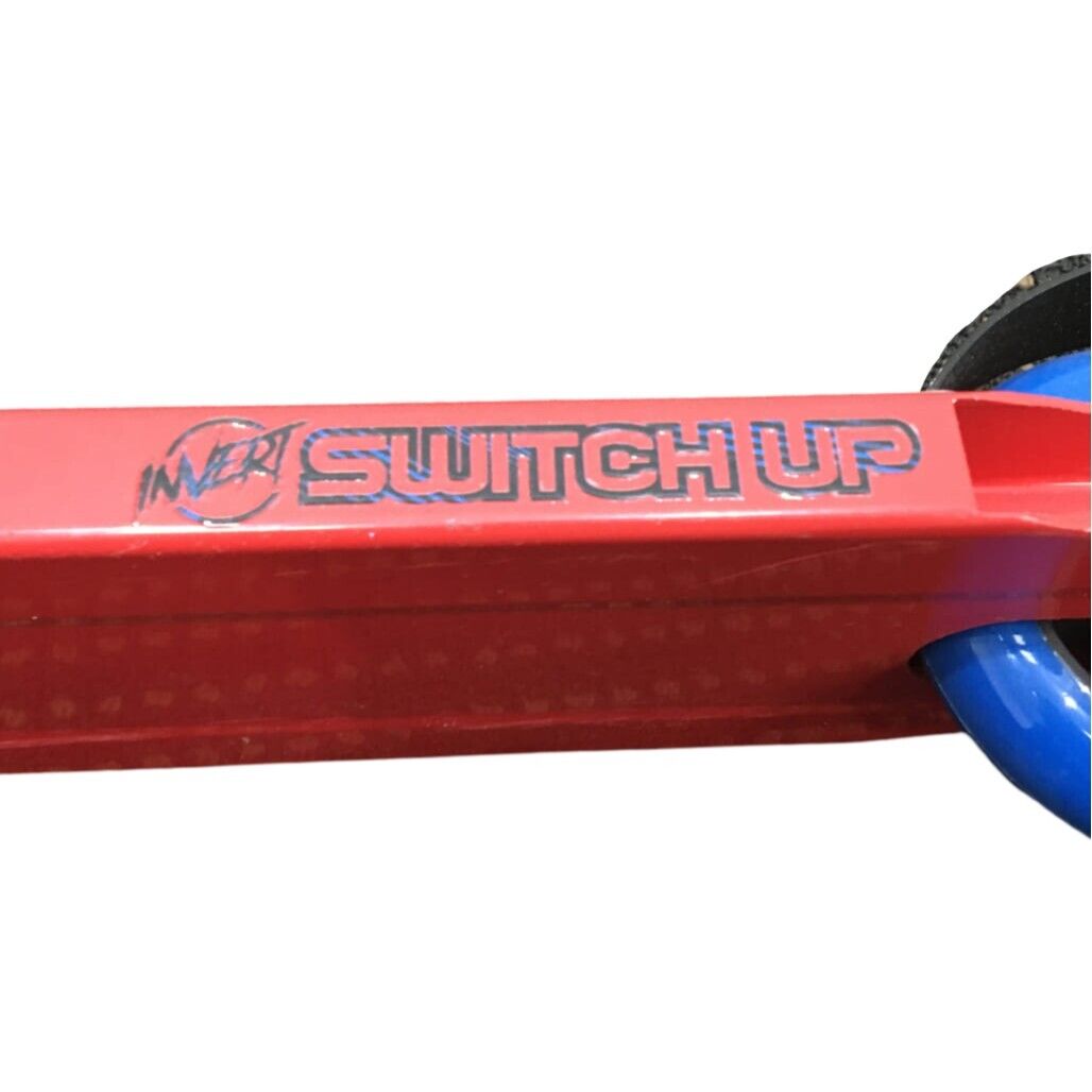 Ex-Display Invert Switch Up Inline Trick Red & Blue Push Scooter Ages 7+ NEW