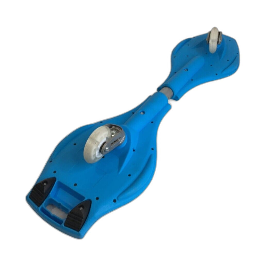 Ex-Display Abuhouse Ripstik-Style Lightweight 2-Wheel Blue Caster Board NEW