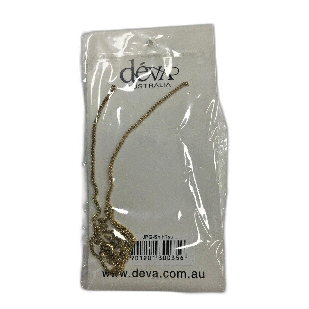 Deva Australia Jewels Of Nature 18K Gold Plated Shih Tzu Cz Pendant NEW