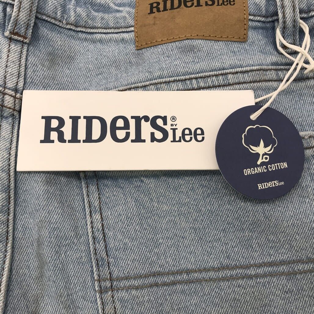 Brand NEW Riders By Lee R4 Low Rise Relaxed Straight Blue Denim Jeans Mens Sz 33