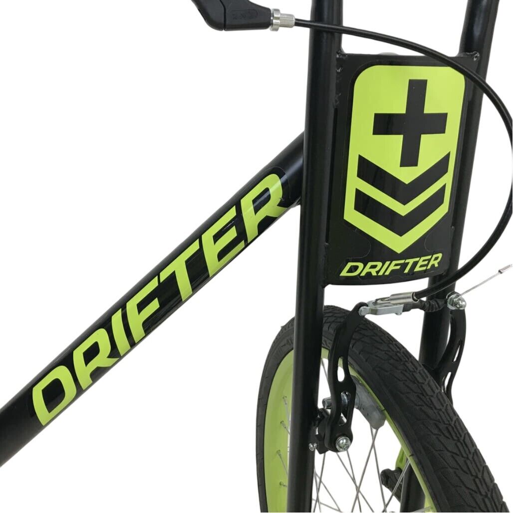 Ex-Display 50Cm Drifter Neon Green Kids' Drift Trike For Ages 8+ Years NEW