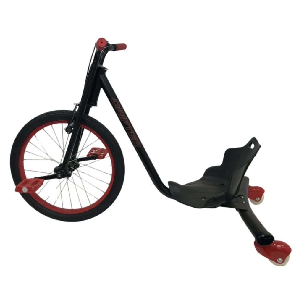 Ex-Display 50Cm Drifter Red & Black Kids' Drift Trike For Ages 8+ Years NEW