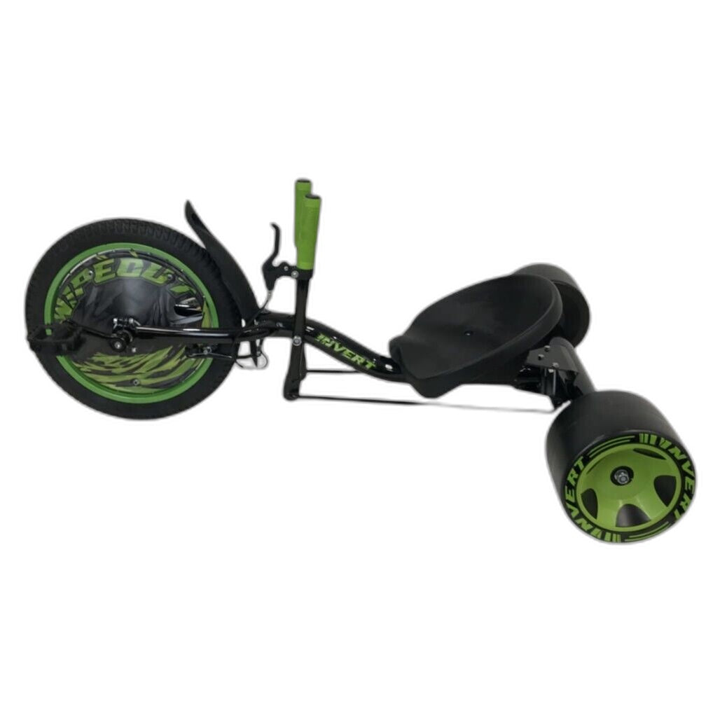 Ex-Display 40Cm Invert Wipeout Kids' Green Big Wheel Trike For Ages 8+ Years NEW