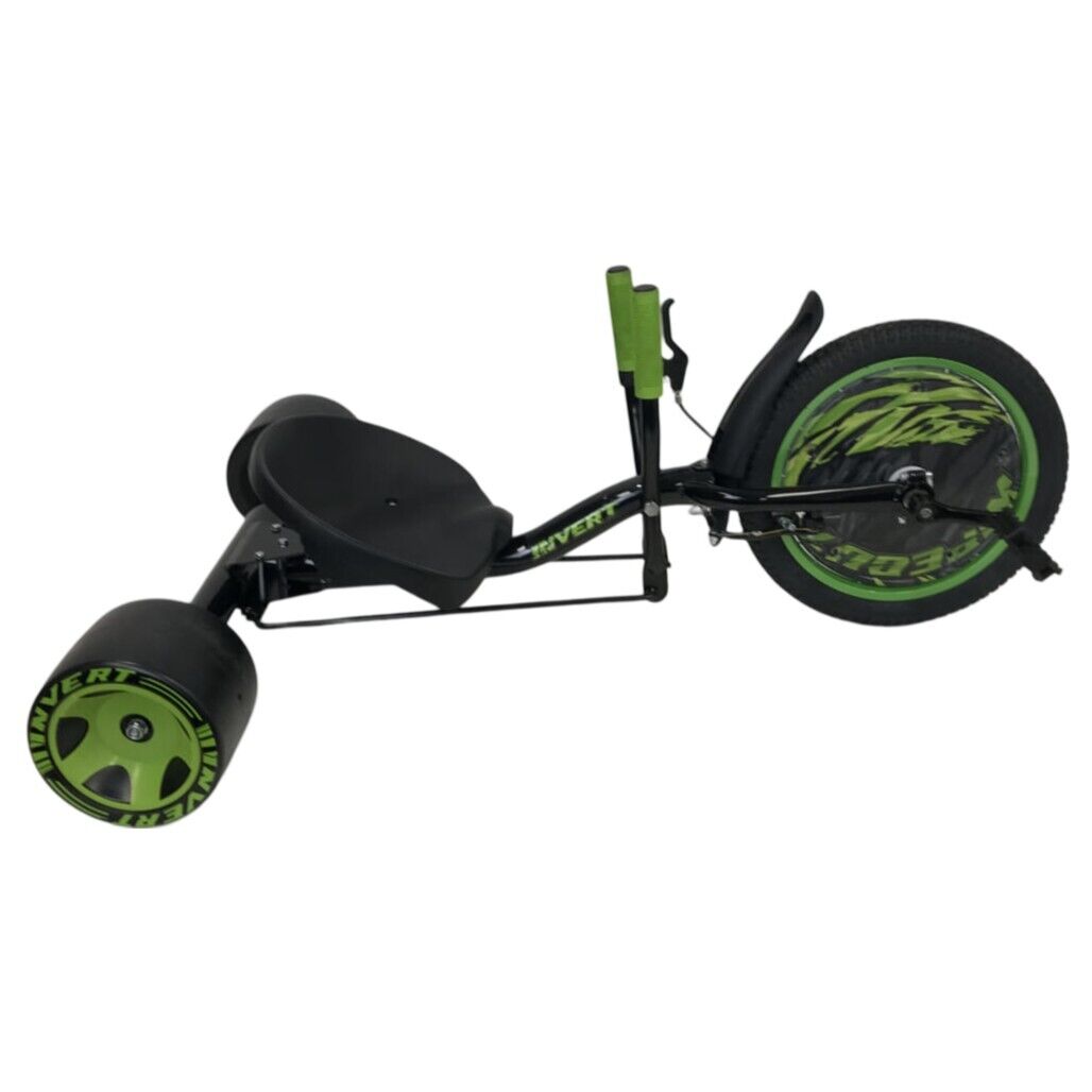 Ex-Display 40Cm Invert Wipeout Kids' Green Big Wheel Trike For Ages 8+ Years NEW