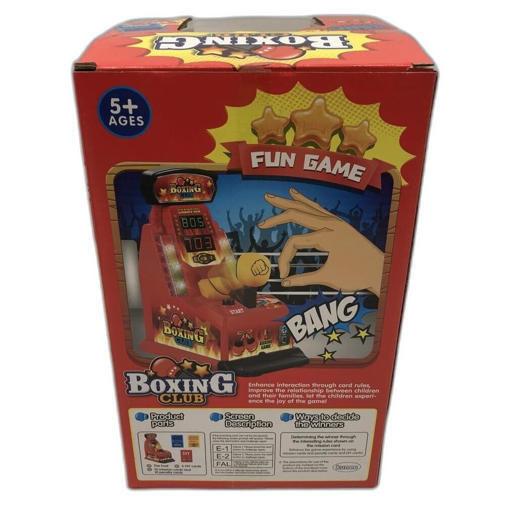 Boxing Club Finger Toy Score Display Educational Stress Relief Multiplayer NEW