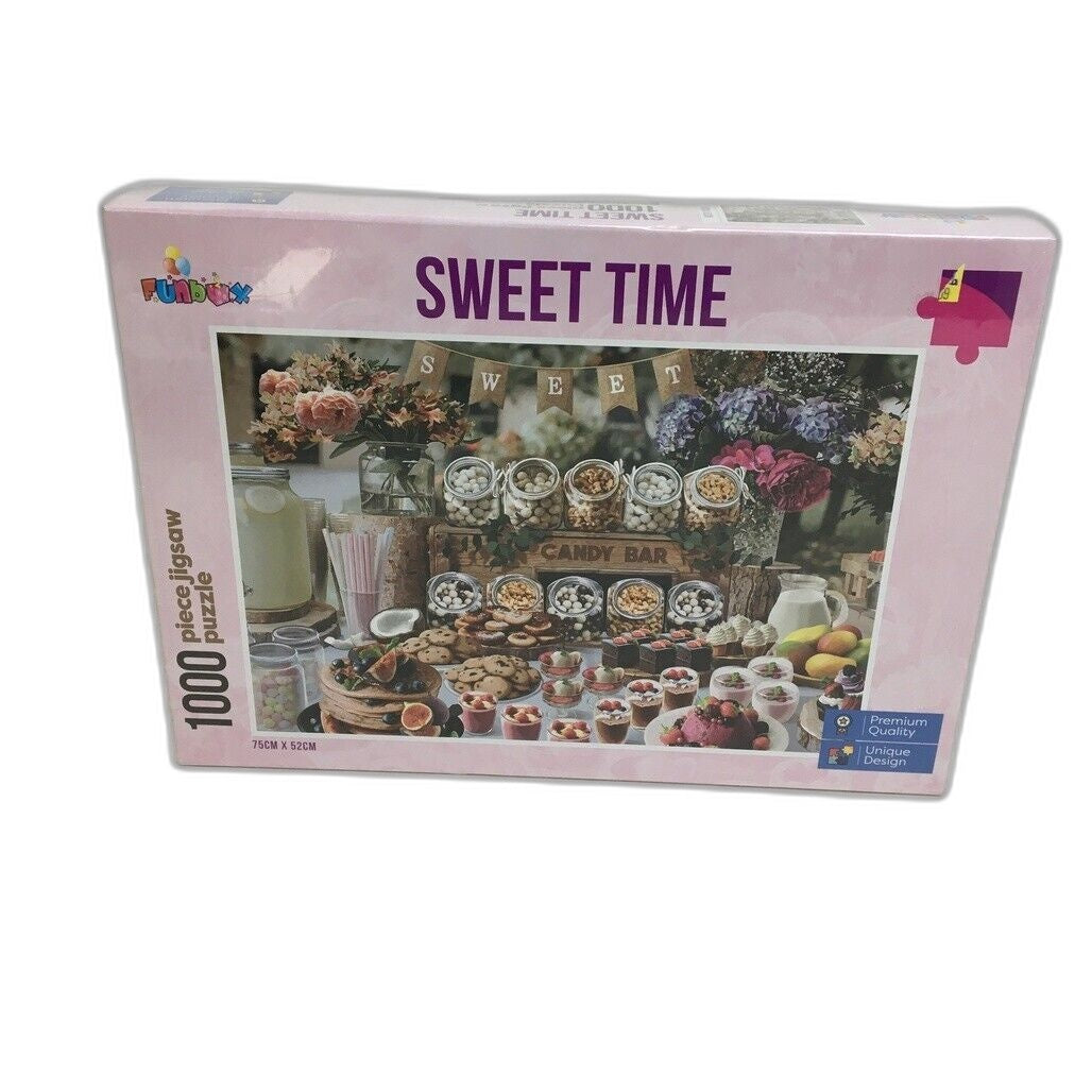 Funbox Sweet Time Premium Quality 1000 Piece Jigsaw Puzzle -Bonus Poster NEW