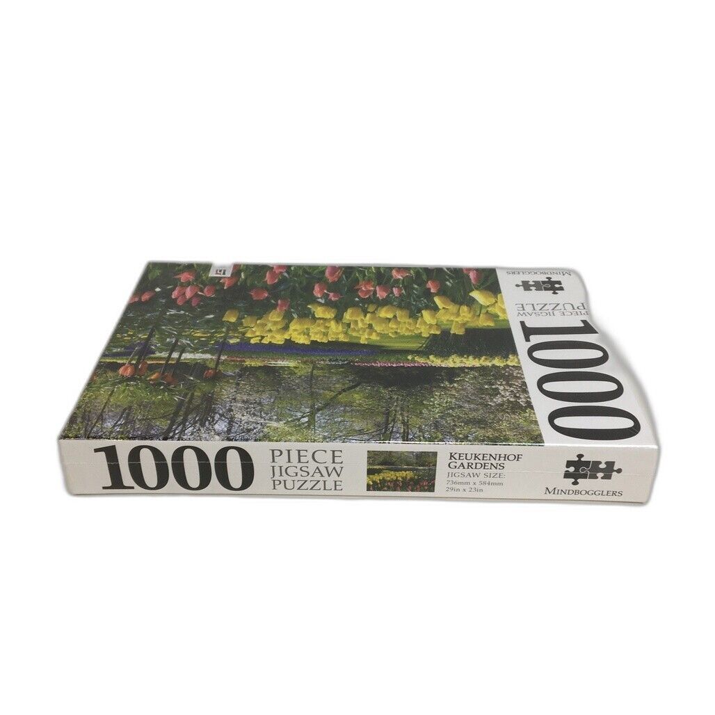 Mindbogglers Hinkler 1000 Piece Jigsaw Puzzle Tulip Keukenhof Garden NEW