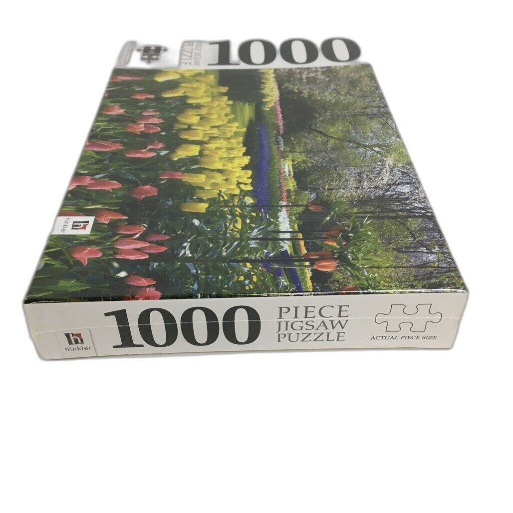 Mindbogglers Hinkler 1000 Piece Jigsaw Puzzle Tulip Keukenhof Garden NEW