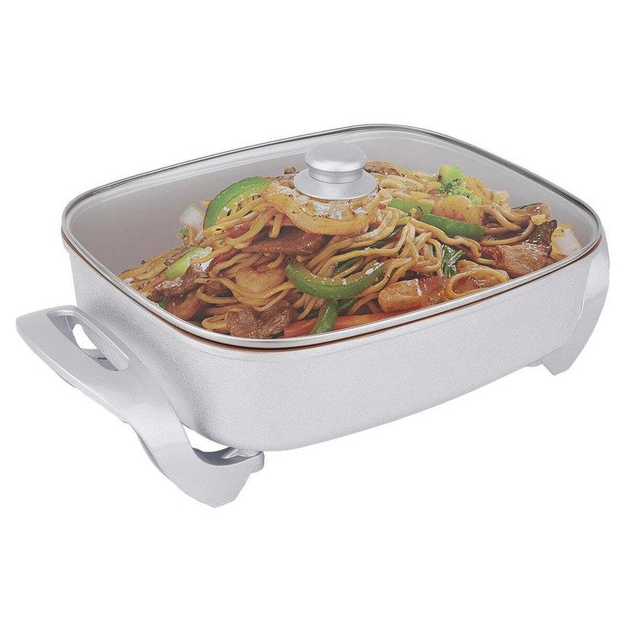 Lennox EFP140 9.1L Non Stick Die Cast Aluminum Copper Electric Fry Pan NEW