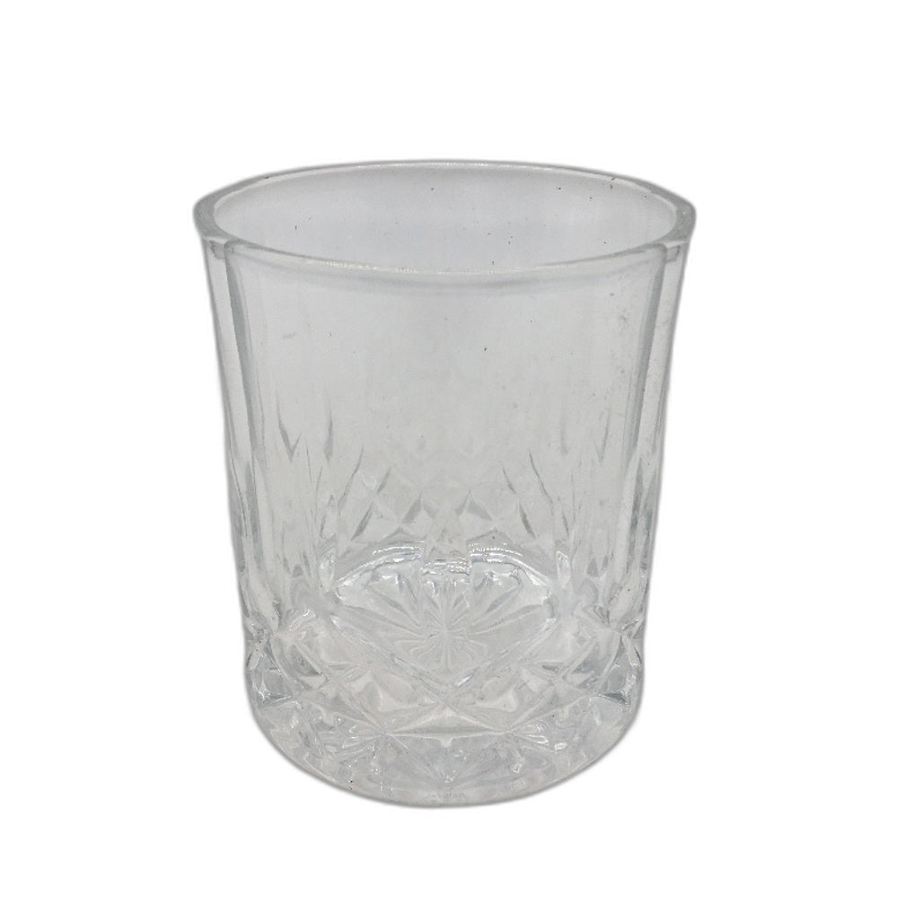 Grestar 4 Piece 10oz Old Fashioned Lead Free Crystal Clear Whiskey Glasses DEMO