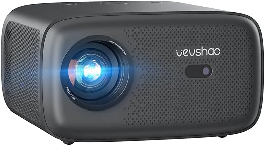 Vevshao A18 1080p HD Auto Focus Home Cinema Video Projector in Black DEMO