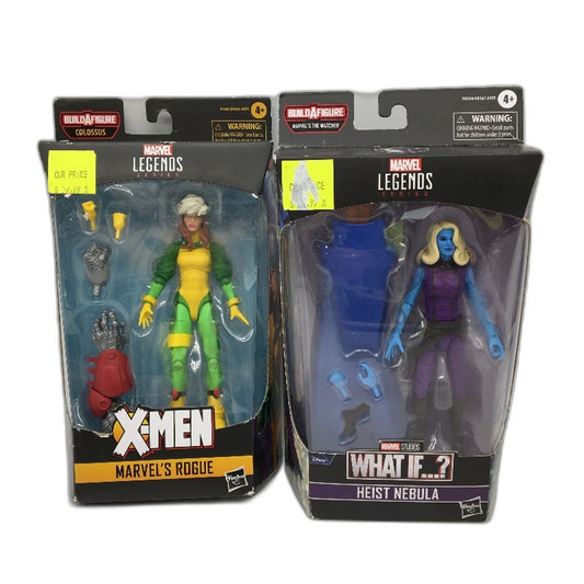 COLLECTABLE 2021 Marvel Legends Heist Nebula & X-Men Rogue Twin Pack NEW