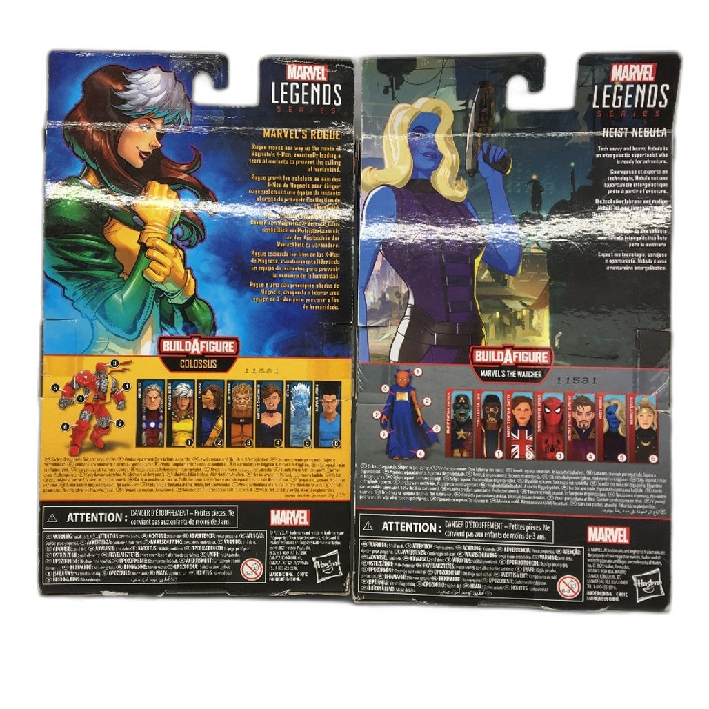 COLLECTABLE 2021 Marvel Legends Heist Nebula & X-Men Rogue Twin Pack NEW