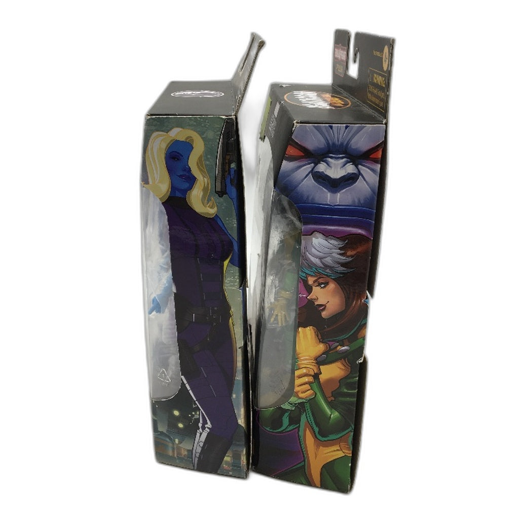COLLECTABLE 2021 Marvel Legends Heist Nebula & X-Men Rogue Twin Pack NEW
