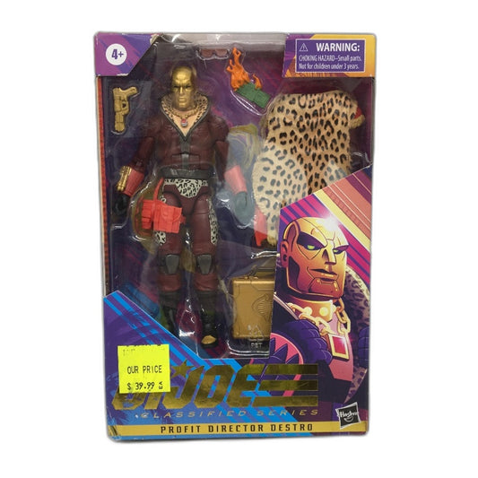 COLLECTABLE 2020 GI Joe Profit Director Destro #15 Figurine NEW