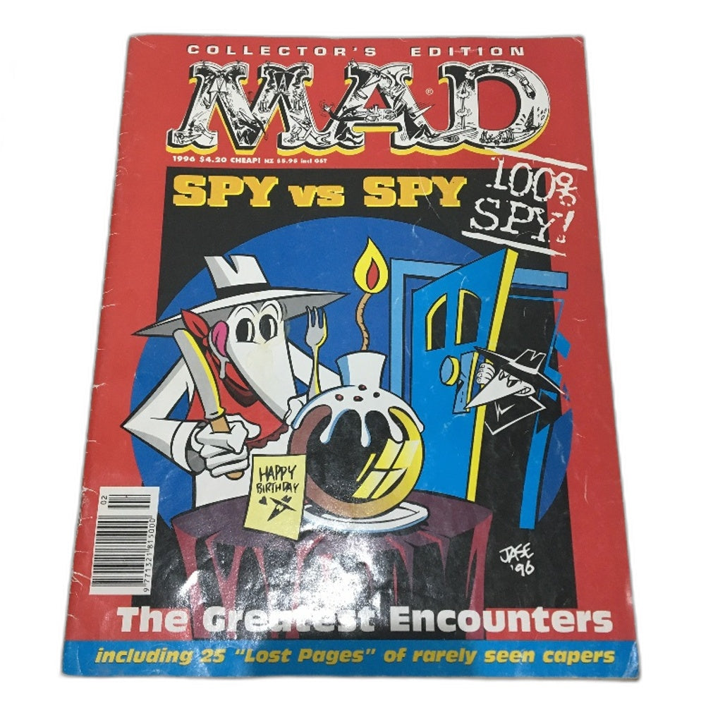 COLLECTABLE 3 Piece Assorted MAD Magazines Years 1996 1999 2002