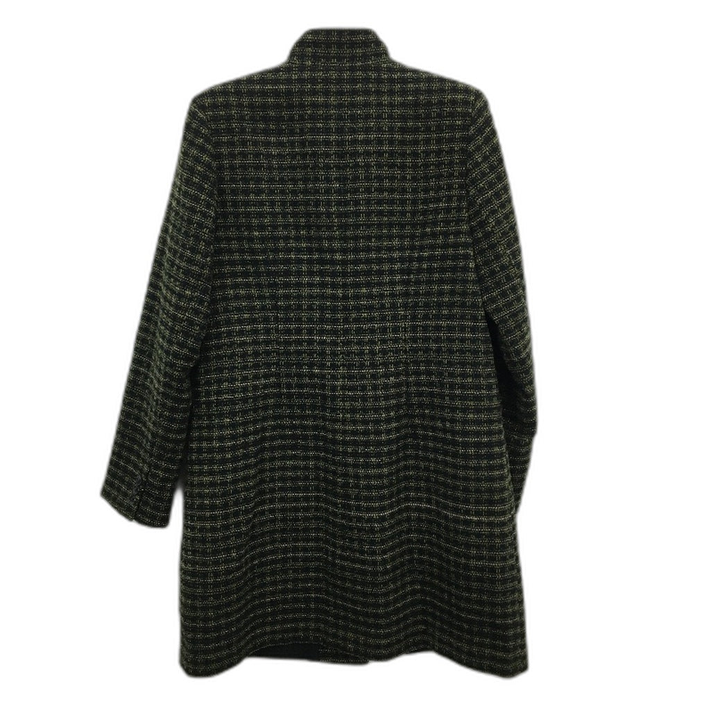Regatta Black Green Tweed Knit Style Fully Lined Coat Ladies Size 10 NEW