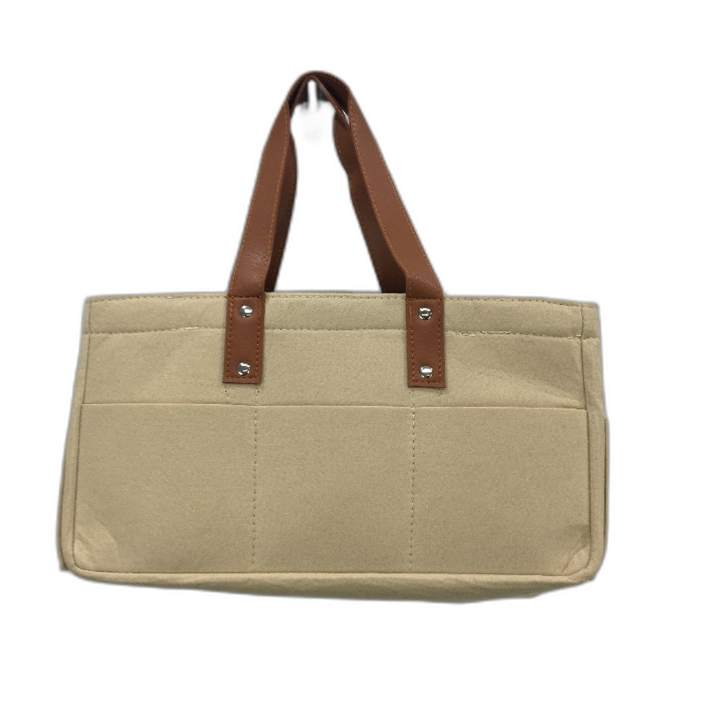 NeulSun Portable Felt Baby Nappy Diaper Handheld Caddy in Beige NEW