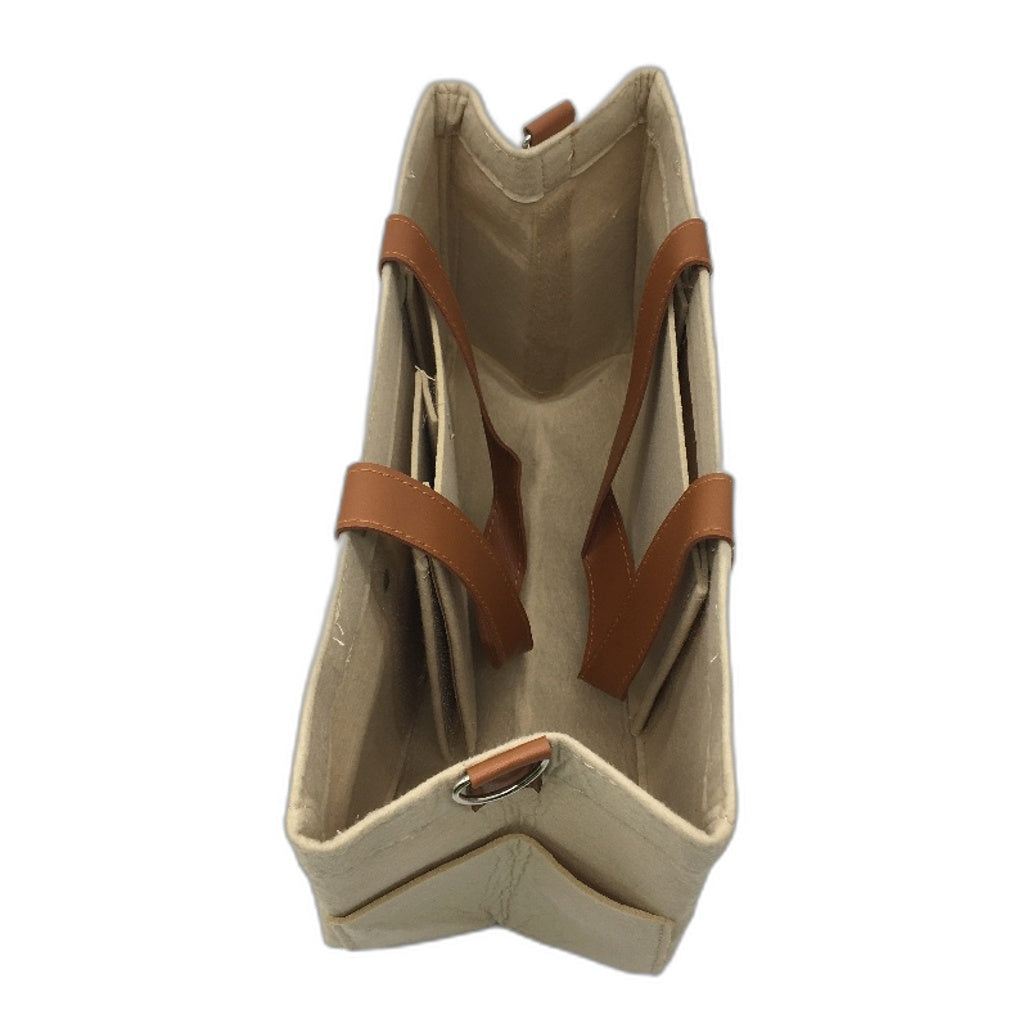 NeulSun Portable Felt Baby Nappy Diaper Handheld Caddy in Beige NEW