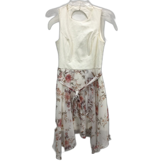 Forever New Casey 2 in 1 Floral Printed Ponte Dress Ladies Size AU 10 NEW