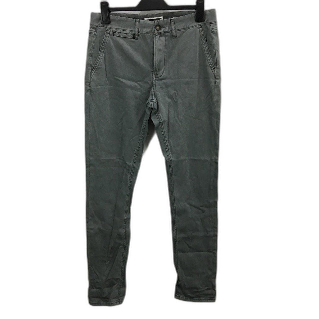 Jeanswest Mid Grey Cotton Slim Stretch Straight Leg Style Pants Mens Size 32 NEW