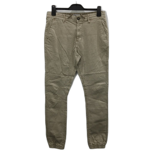 Jeanswest Khaki Regular Stretch Drawstring Gathered Ankle Pants Mens Size 30 NEW