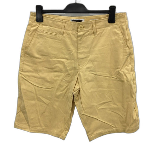 Jeanswest Sunshine Faded Yellow Cotton Regular Fit Chino Shorts Mens Size 32 NEW