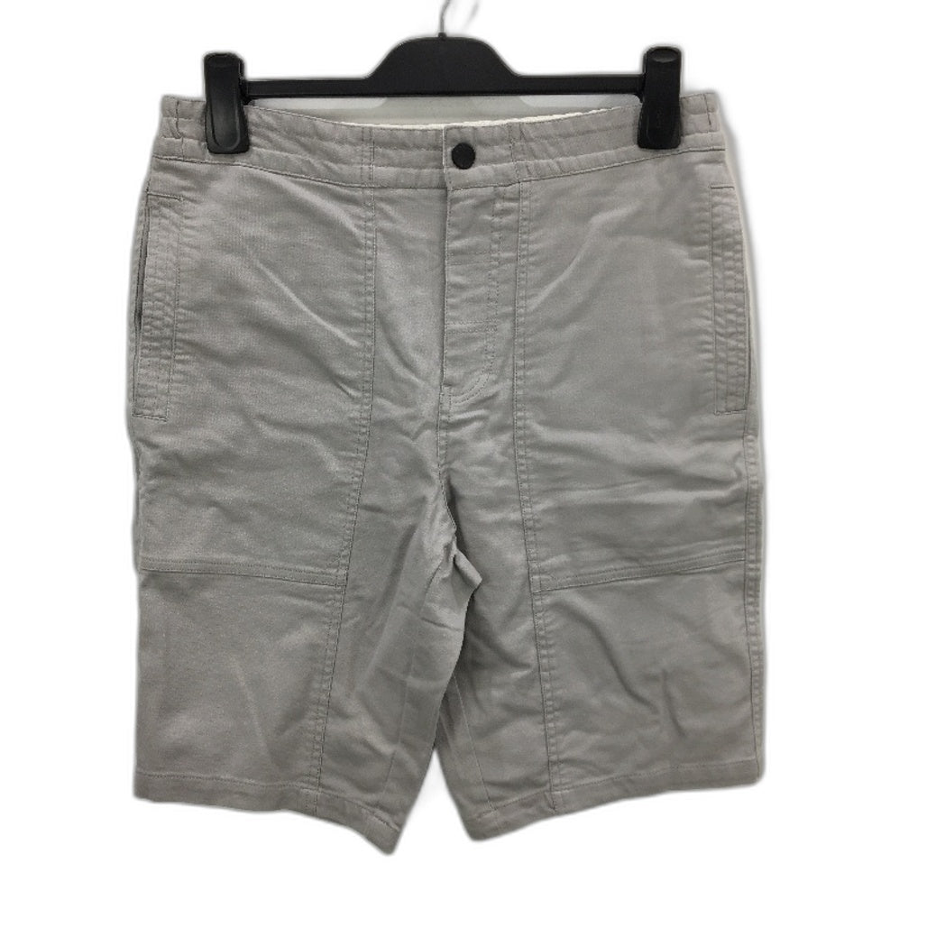 Jeanswest Grey Cotton Regular Fit Elastic Waist Casual Shorts Mens Size 32 NEW