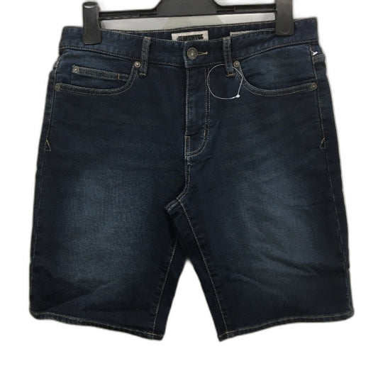 Jeanswest Dark Blue Fade Denim Cotton Classic Fit Casual Shorts Mens Size 32 NEW
