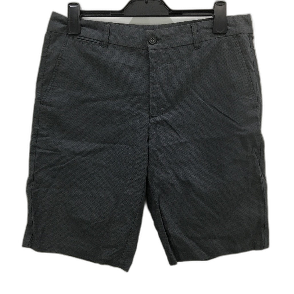 Jeanswest Grey Stripe Cotton Regular Fit Casual Chino Shorts Mens Size 32 NEW