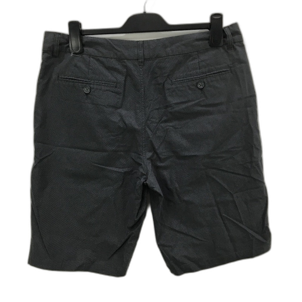 Jeanswest Grey Stripe Cotton Regular Fit Casual Chino Shorts Mens Size 32 NEW