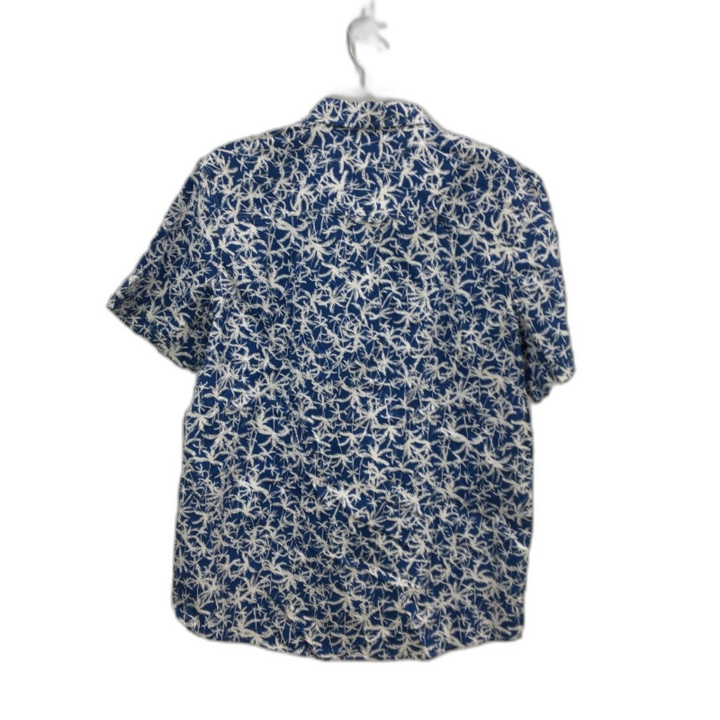 Jeanswest 2Pack Tropical Black Blue Short Sleeve Casual Shirts Mens Size L NEW