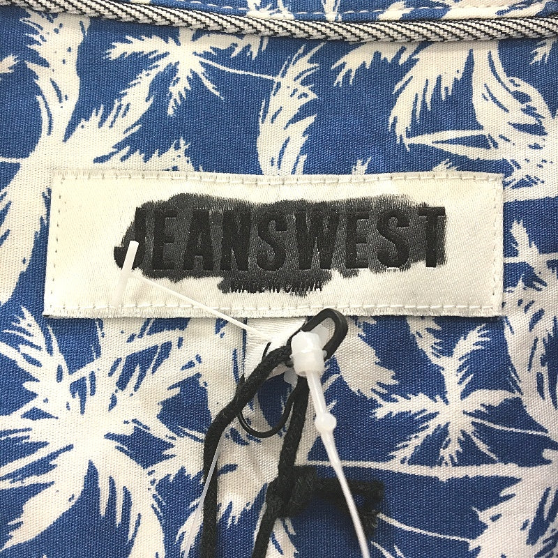 Jeanswest 2Pack Tropical Black Blue Short Sleeve Casual Shirts Mens Size L NEW