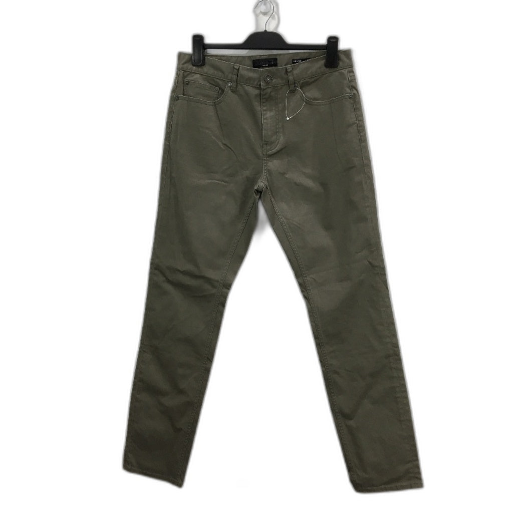 Jeanswest Army Green Slim Tapered Casual Chino Pants Mens Size 32 NEW
