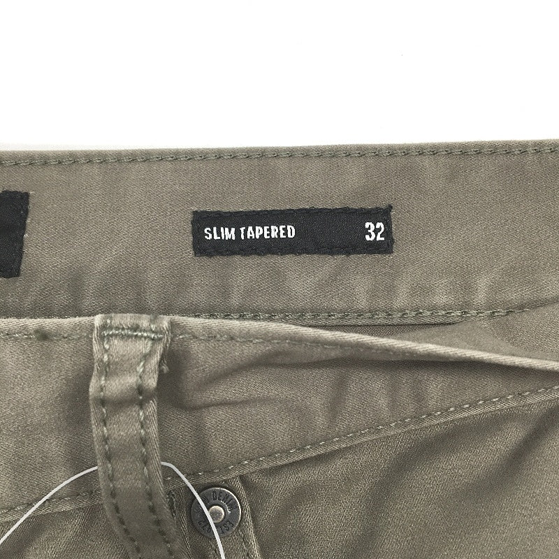Jeanswest Army Green Slim Tapered Casual Chino Pants Mens Size 32 NEW