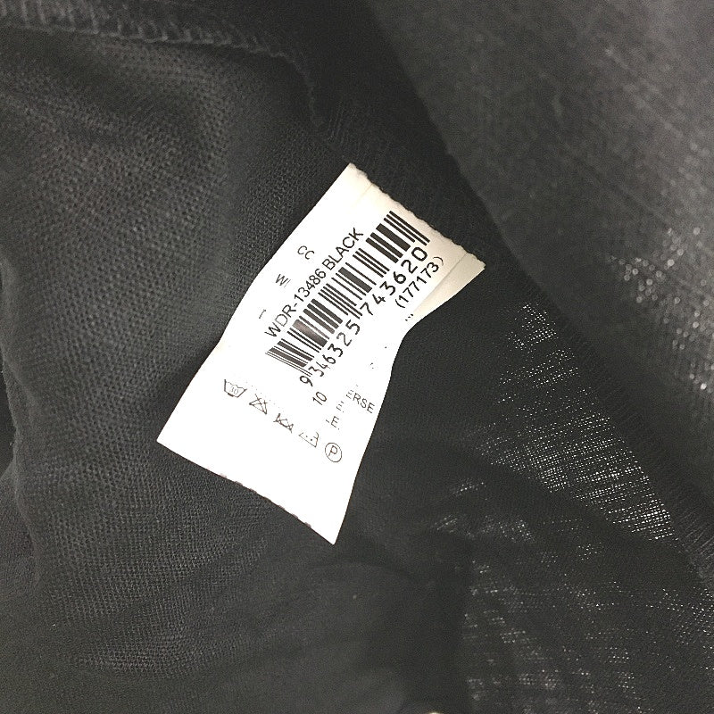 Jeanswest Black Linen Blend S/Sleeve Flowy Summer Dress Ladies Size 10 NEW