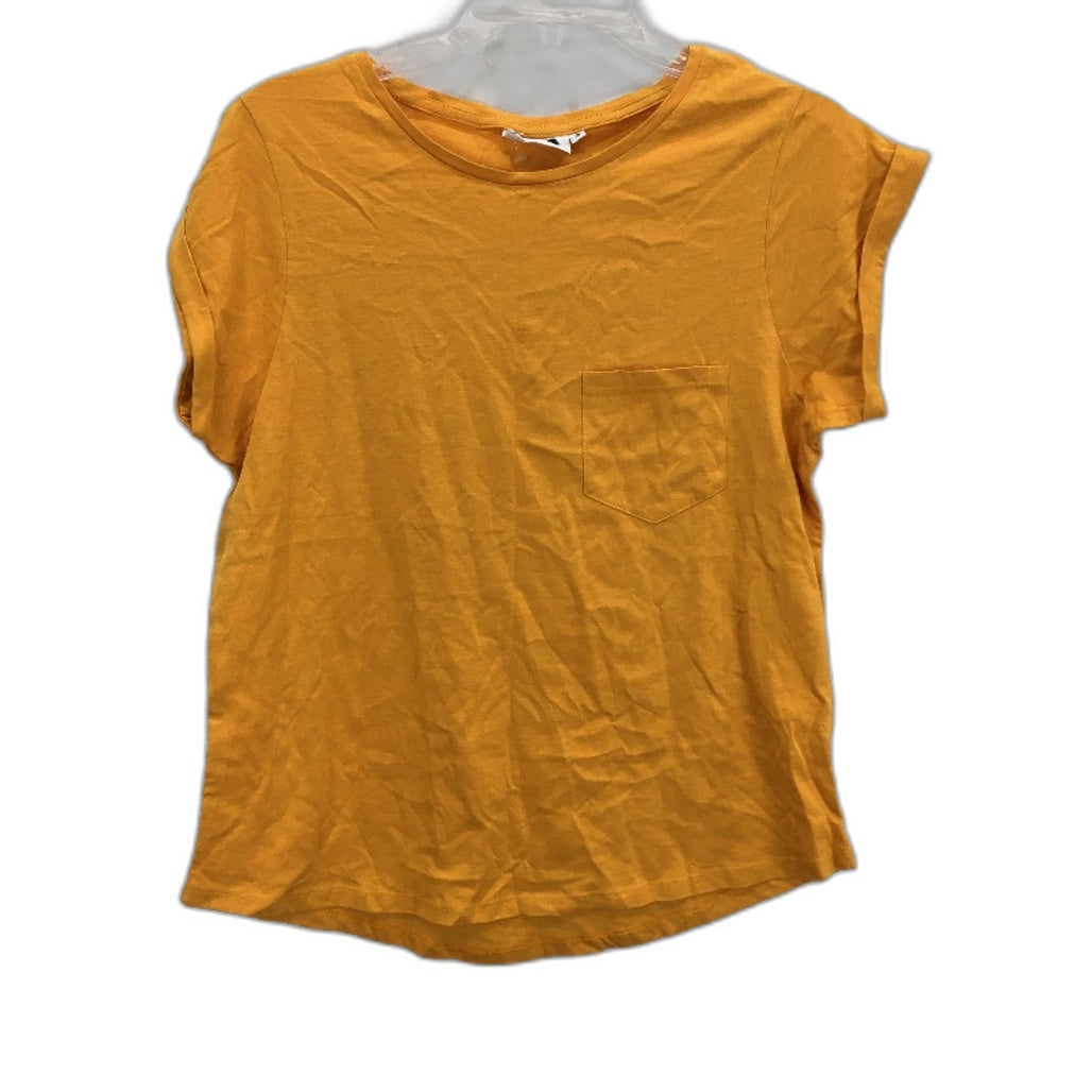 Jeanswest 2Pack Black Ribbed & Plain Mustard T-Shirt Tops Ladies Size 10 NEW