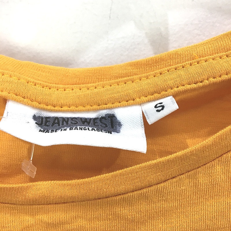 Jeanswest 2Pack Black Ribbed & Plain Mustard T-Shirt Tops Ladies Size 10 NEW