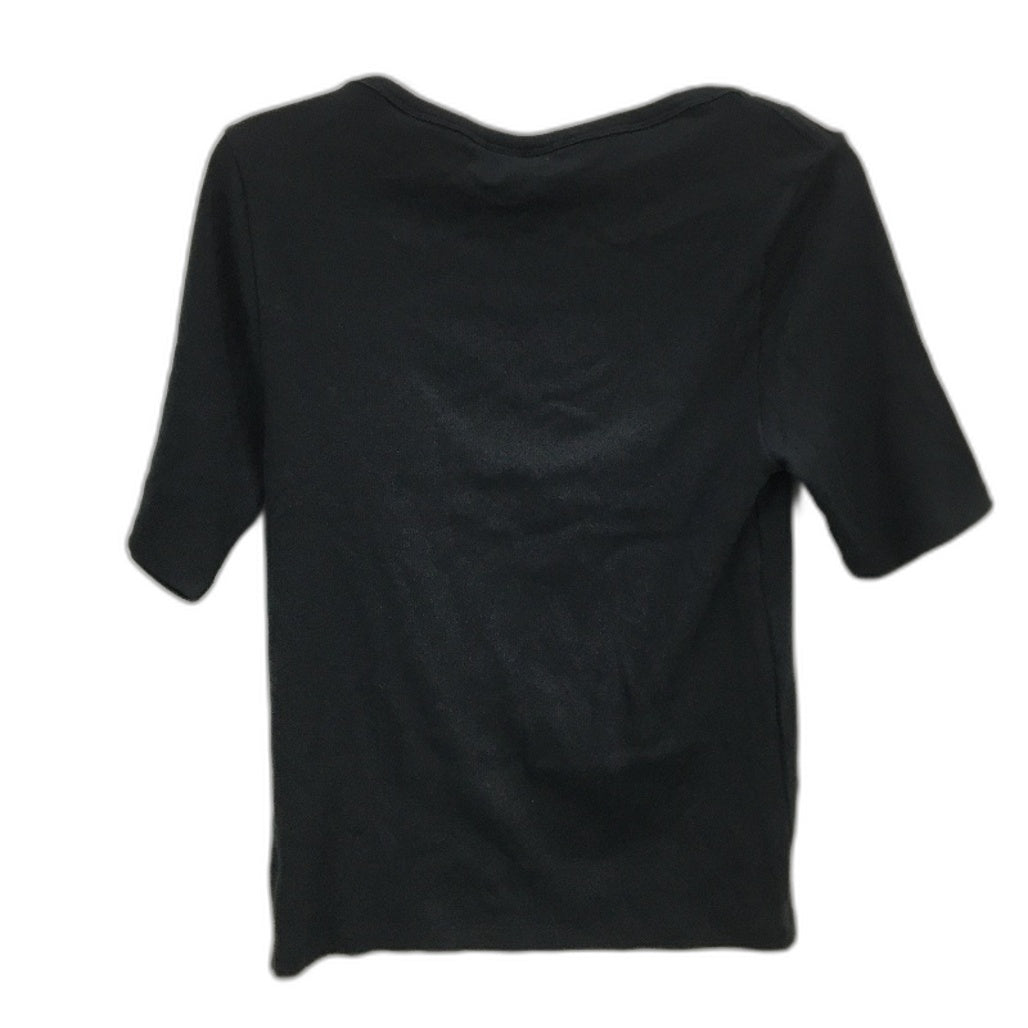 Jeanswest 2Pack Black Ribbed & Plain Mustard T-Shirt Tops Ladies Size 10 NEW