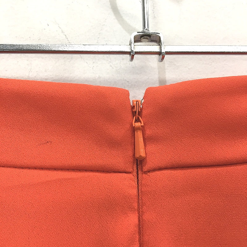 Forever New Hollie Drape High Waisted Orange Wrap Skirt Ladies Size AU 12 NEW