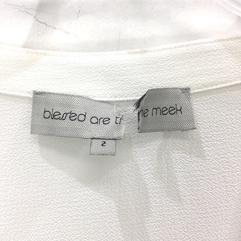 Blessed are the meek Textured Sheer Drapey White Mini Dress Size AU 2 NEW