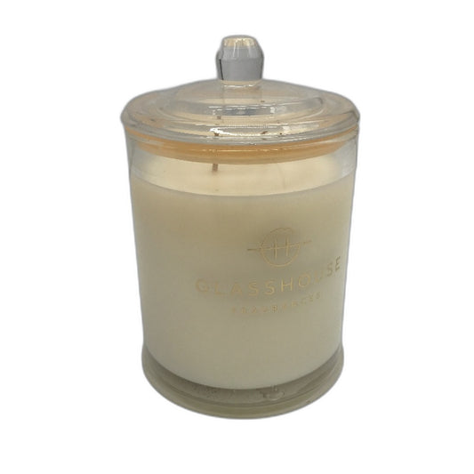 Glasshouse Fragrances 380g Moon and Back Sugar Dust and Lily Soy Candle Jar NEW