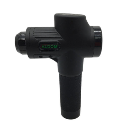 ALDOM 30 Speed LCD Display Massager Gun with 8 Massage Heads in Black NEW
