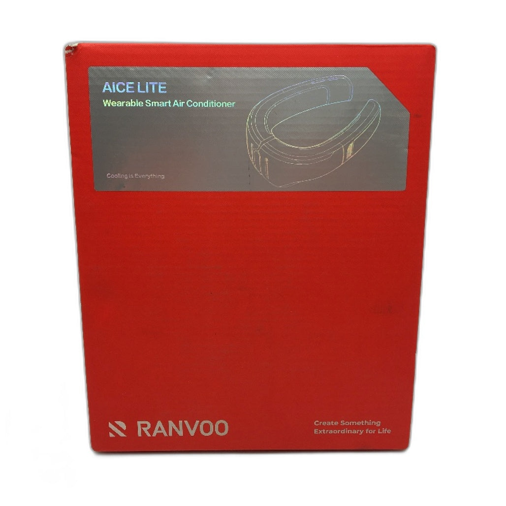 Ranvoo Aice Lite Wearable Smart Air Conditioner for Neck in Blue Grey NEW