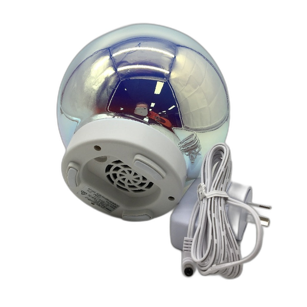 100mL 7 LED Light Iridescent Mirror Aroma Diffuser Globe NEW