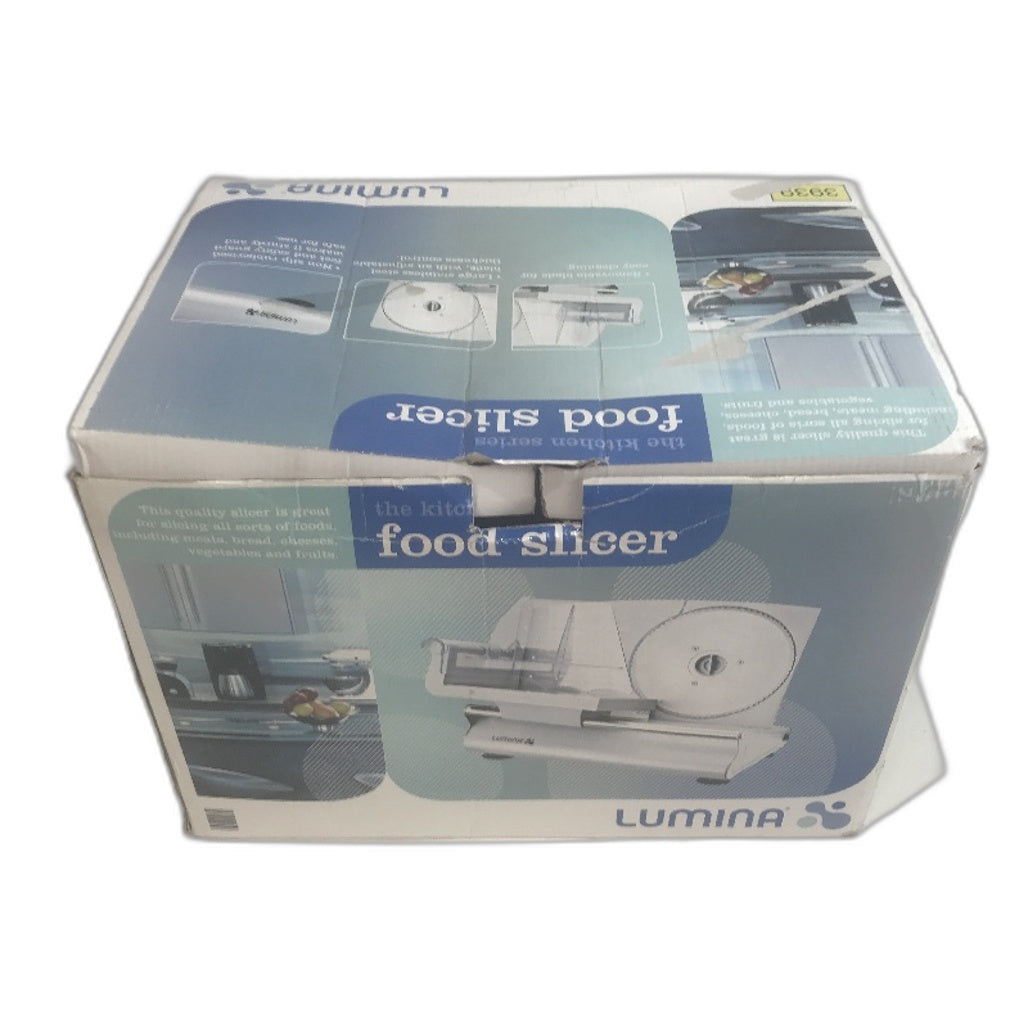 Lumina The Kitchen Series Electric Stainless Steel Food Slicer DEMO