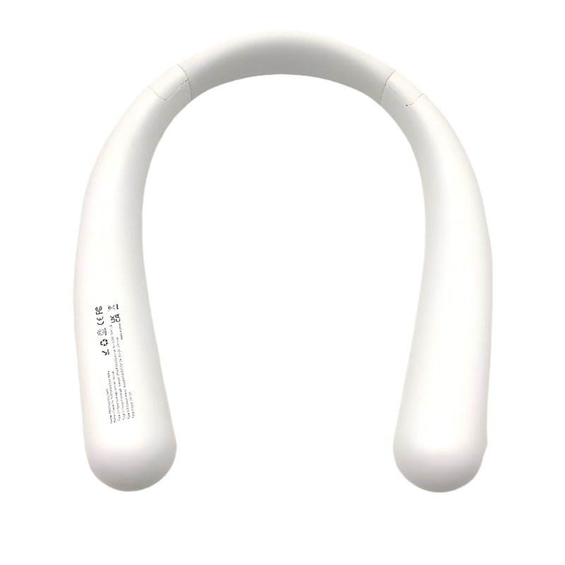 JSAUX 10000mAh High Capacity Hands Free VR Neck Power Bank in White NEW